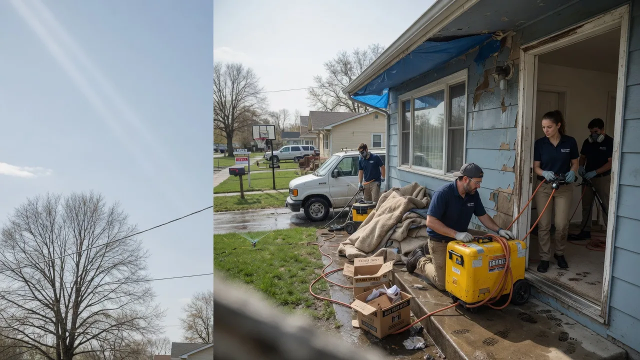 Basement Flood Cleanup in Augusta, OH near me
